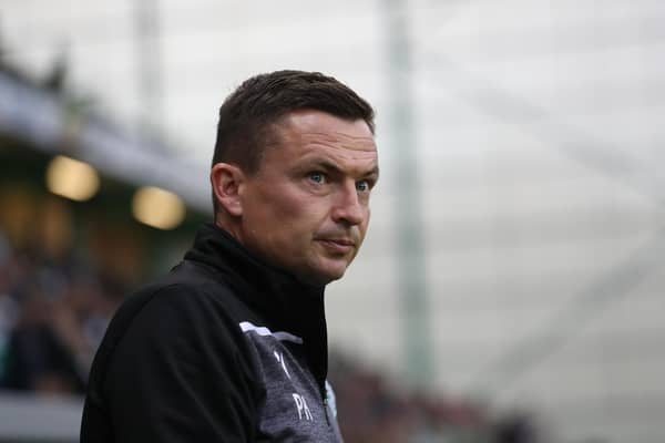 Former Hibs manager Paul Heckingbottom is the new interim boss of Sheffield United. (Photo by Ian MacNicol/Getty Images)