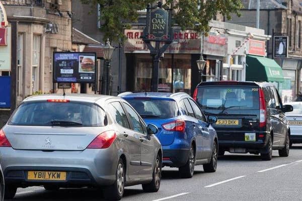 St John's Road in Corstorphine - no included in the LEZ - is one of the most polluted streets in Scotland