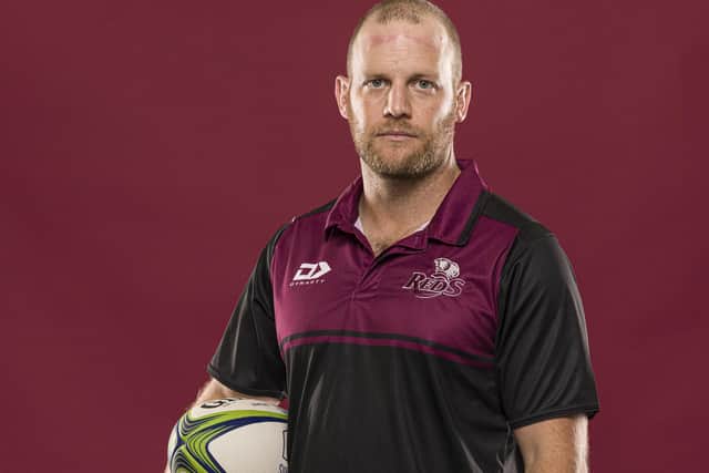 Michael Todd is leaving Queensland Reds to become Edinburgh's new defence coach. (Photo by Glenn Hunt/Getty Images for Rugby Australia)
