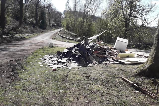 Fly-tipping is often done on private land, leaving the owner to clear up the mess at their own cost and risk