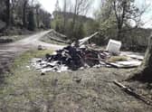 Fly-tipping is often done on private land, leaving the owner to clear up the mess at their own cost and risk