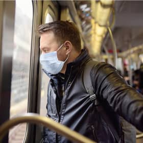 Face coverings must be worn on public transport and certain indoor settings
