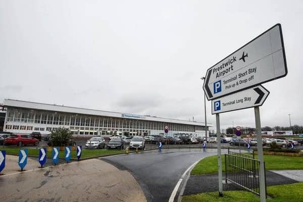 Glasgow Prestwick Airport is reliant on loans totalling nearly £40m .Picture: John Devlin
