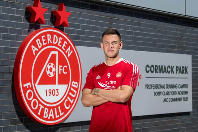 Aberdeen's new signing Christian Ramirez.