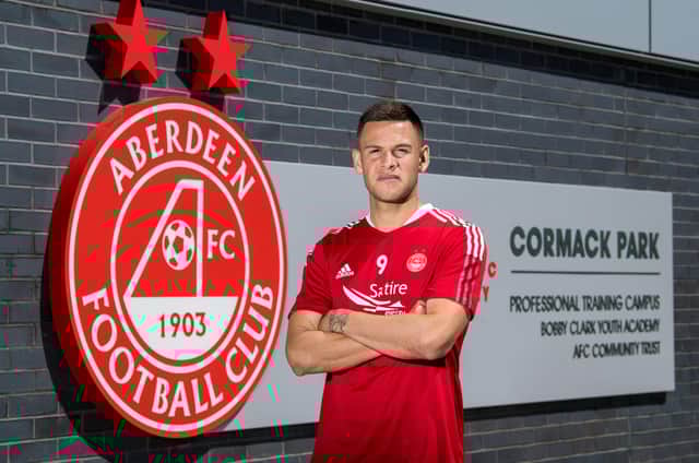 Aberdeen's new signing Christian Ramirez.