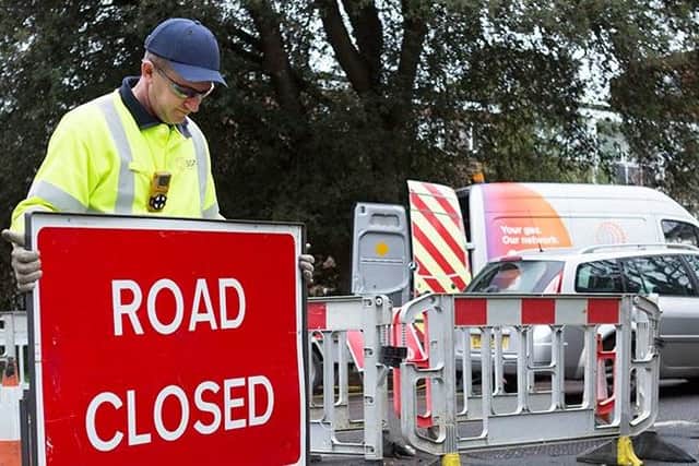 The Scottish Gas Network had to implement a road closure in the A96 Great Northern Road, Aberdeen, to allow engineers to restore gas supplies to affected properties in the area (Photo: SGN).