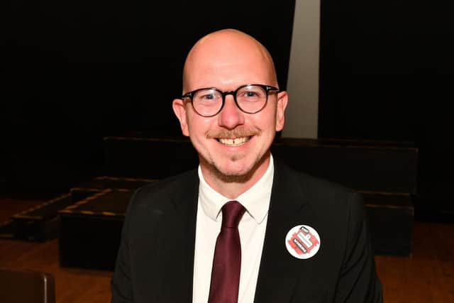 Scottish Labour's Brian Leishman is the new MP for Alloa & Grangemouth.. Pic: Michael Gillen