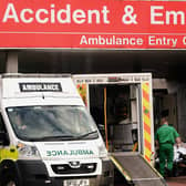 Patient safety is being compromised as ambulances are forced to queue for hours outside hospitals (Picture: Jeff J Mitchell/Getty Images)
