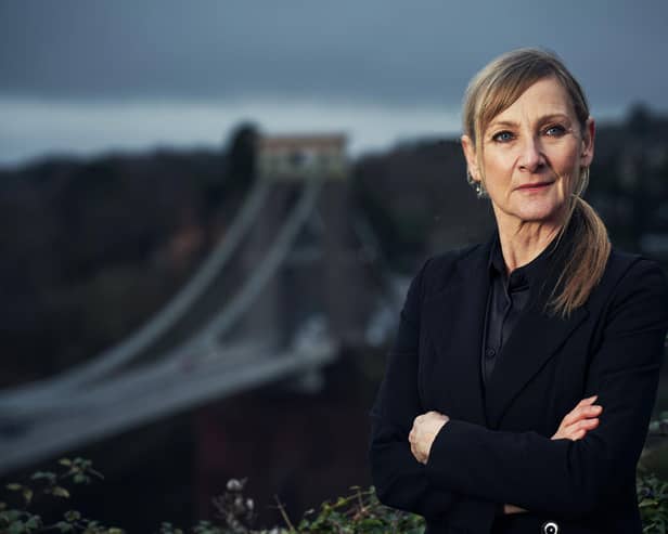 Lesley Sharp as Hannah in Channel 4 psychological crime drama Before We Die.