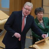 Jackson Carlaw has resigned as leader of the Scottish Conservatives. (Photo by Fraser Bremner - Pool/Getty Images)