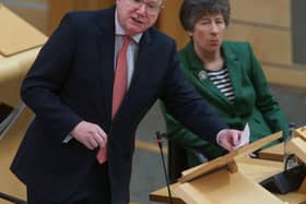 Jackson Carlaw has resigned as leader of the Scottish Conservatives. (Photo by Fraser Bremner - Pool/Getty Images)