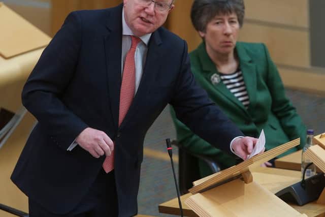 Jackson Carlaw has resigned as leader of the Scottish Conservatives. (Photo by Fraser Bremner - Pool/Getty Images)