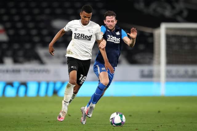 Rangers target Morgan Whittaker is in a state of limbo as he waits for his next move. (Photo by Alex Pantling/Getty Images)
