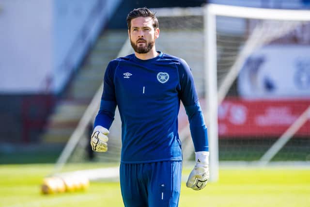 Craig Gordon is ready to return for Hearts.