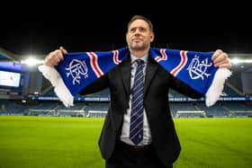 Michael Beale said his visit to Ibrox last month was not designed to put pressure on Giovanni van Bronckhorst, who was sacked just over a week later.