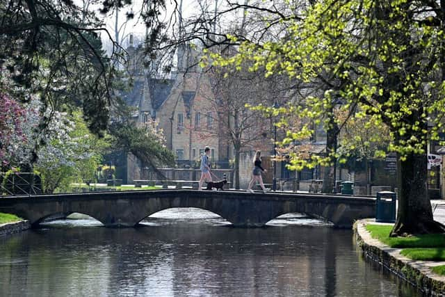 Easter walkers enjoy the fresh air. (Pic: Getty)