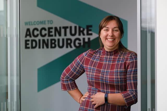 Michelle Hawkins, managing director for Accenture, Scotland