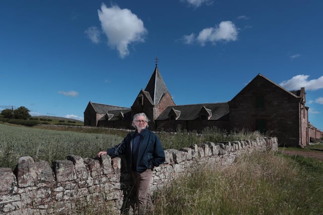 Entrepreneur George Mackintosh at Papple Steading in East Lothian. Picture: Stewart Attwood