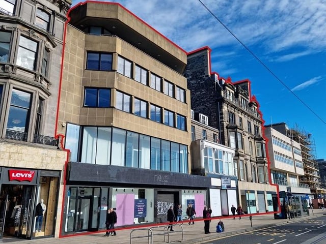 The £100 million Ruby Hotel is currently in the pre-planning phase but, if approved, three adjoining properties at 104-108 Princes Street will be transformed into a 300-rooms four star hotel with two shops, a restaurant and a bar by mid-2026.