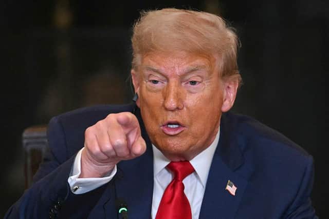 US President ​Donald Trump’s tariffs regime will hit some sectors harder than others (Picture: Jim Watson/AFP via Getty Images)
