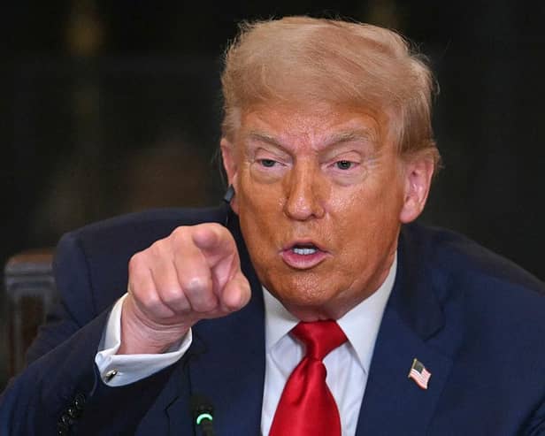 US President ​Donald Trump’s tariffs regime will hit some sectors harder than others (Picture: Jim Watson/AFP via Getty Images)