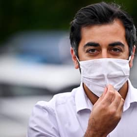 National clinical director Jason Leitch should have told Humza Yousaf to stick to the letter of the Covid rules on masks (Picture: Jeff J Mitchell/Getty Images)