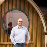 The design engineer is also CEO of Armadilla, which makes outdoor living pods and garden offices. Picture: contributed.