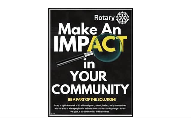 Rotarians are making changes and helping others