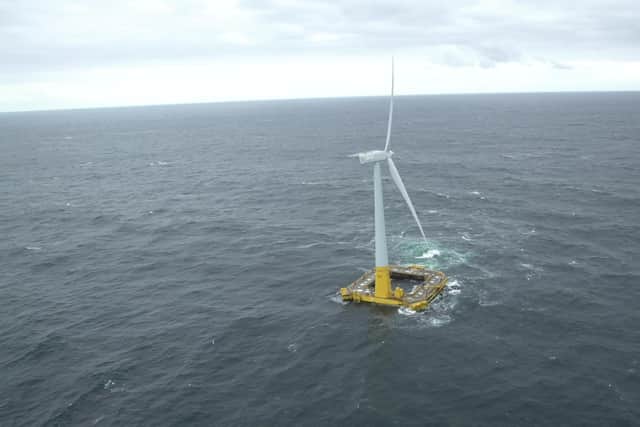 Another example of floating wind technology. Picture: contributed.