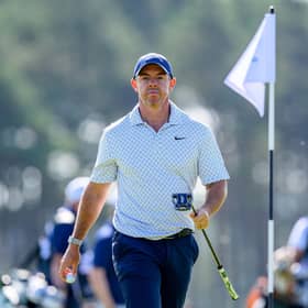 Rory McIlroy on the 14th green of the Genesis Scottish Open at The Renaissance Club in North Berwick – one of Scotland's most desirable places to live (Picture: Malcolm Mackenzie/PA Wire)
