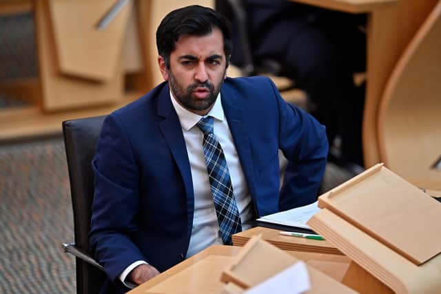 Humza Yousaf apologised for any "undue alarm" over his use of the statistics.