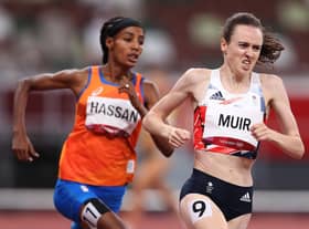 Laura Muir won a silver medal in Tokyo.
