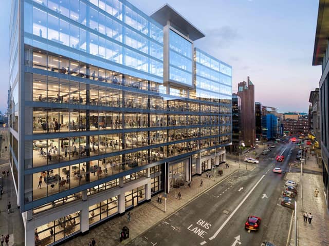 SSE is the latest firm to agree to take space at the Aurora building on Glasgow's Bothwell Street.