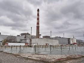 A general view of the Russian-controlled Zaporizhzhia nuclear power plant in southern Ukraine. Picture: Andrey Borodulin/AFP via Getty Images