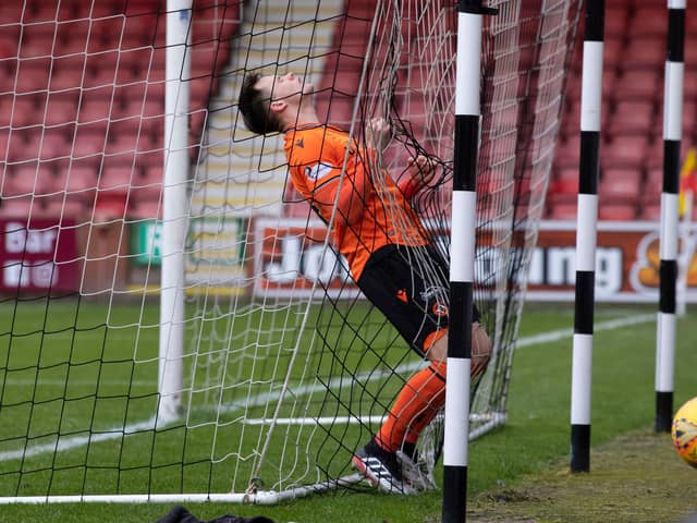 Dundee United and Scotland striker Lawrence Shankland. Picture: SNS
