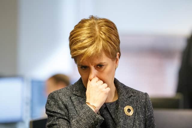 First Minister Nicola Sturgeon has said talk of Freedom Day is 'not sensible'. Picture: Robert Perry-WPA pool/Getty Images