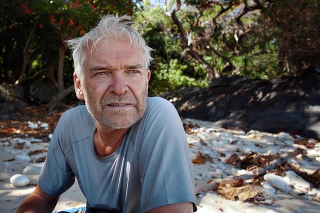 Phillip Schofield on an island off the coast of Madagascar, on Channel 5's Cast Away. (Pic: Channel 5 Broadcasting Limited/Burning Bright Productions/PA Wire)