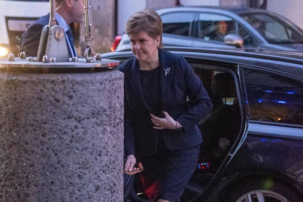 Scotland's former first minister Nicola Sturgeon arrives at the UK Covid-19 Inquiry hearing at the Edinburgh International Conference Centre. Picture: Jane Barlow/PA Wire