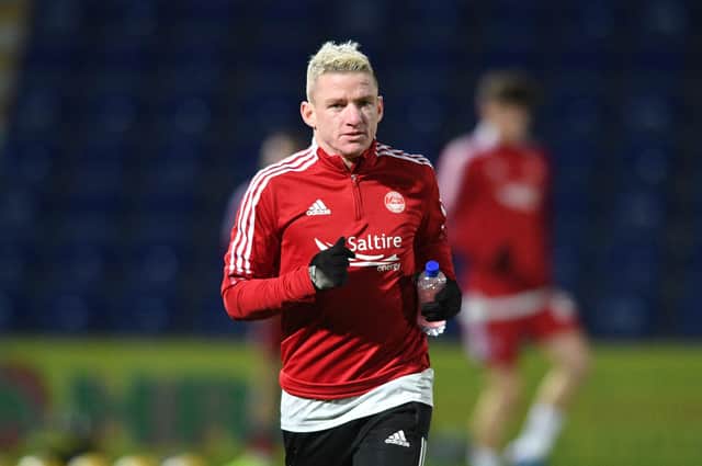 Aberdeen's Jonny Hayes is keen to stay at Pittodrie. (Photo by Mark Scates / SNS Group)