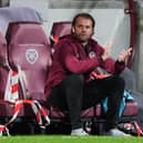 Hearts manager Robbie Neilson during a preseason friendly between Hearts and East Fife at Tynecastle. Photo by Craig Foy / SNS Group