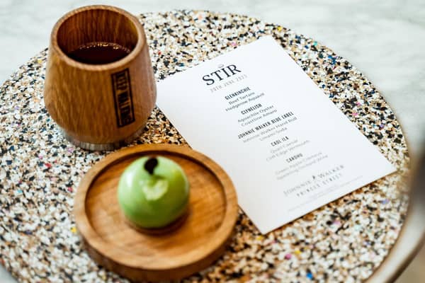 STIR menu at Johnnie Walker Princes Street