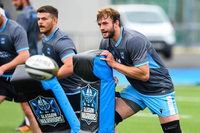 Richie Gray says he is raring to go for the new season with Glasgow Warriors. Picture: Ross MacDonald/SNS