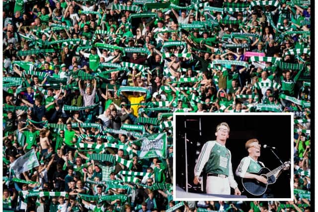The Proclaimers song Sunshine on Leith was adopted as a Hibs anthem during the Hands Off Hibs campaign.