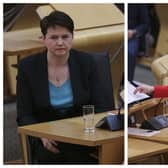 Nicola Sturgeon and Ruth Davidson went to head to head during First Minister's Questions