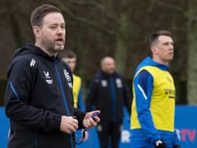 Michael Beale and Rangers welcome Partick Thistle to Ibrox in the Scottish Cup on Sunday.