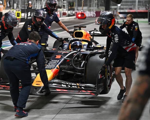 An F1 car is a symbol of innovation, precision and teamwork – key elements for business (Picture: Patrick T Fallon/AFP via Getty Images)