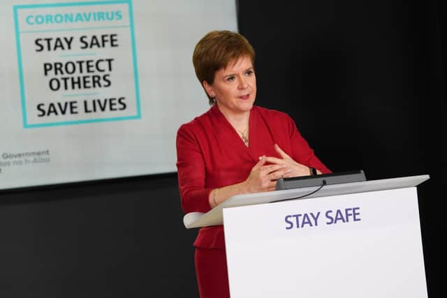 Nicola Sturgeon will not hold her usual lunchtime briefing on Tuesday.