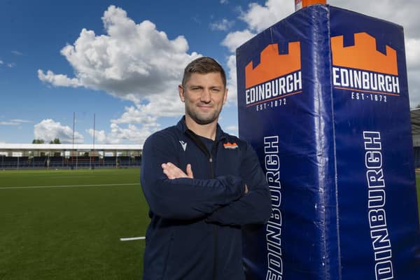 Edinburgh forwards coach Stevie Lawrie has signed a new contract. (Photo by Mark Scates / SNS Group)