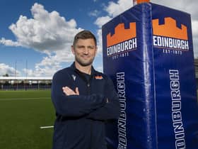 Edinburgh forwards coach Stevie Lawrie has signed a new contract. (Photo by Mark Scates / SNS Group)
