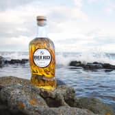 With its distinctively tactile glass bottles, which are made from coloured glass that normally goes to waste, and a sweeter, smooth taste, River Rock is designed to give people a new more accessible choice when it comes to single malt whisky. Picture: Kirsten Geary